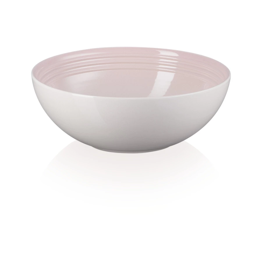 Салатник Le Creuset 2,2 л, 24 см, керамика, розовый