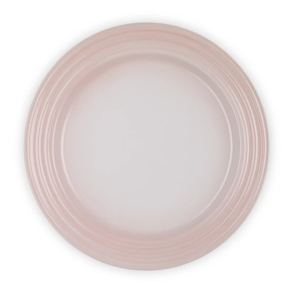 Тарелка десертная Le Creuset 22 см, каменная керамика, розовый