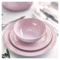 Тарелка десертная Le Creuset 22 см, каменная керамика, розовый