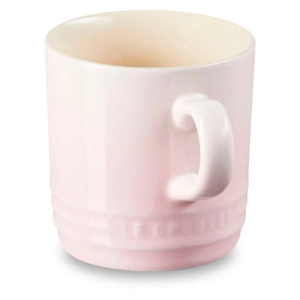 Кружка для капучино Le Creuset Shell Pink 200 мл, керамика, розовая