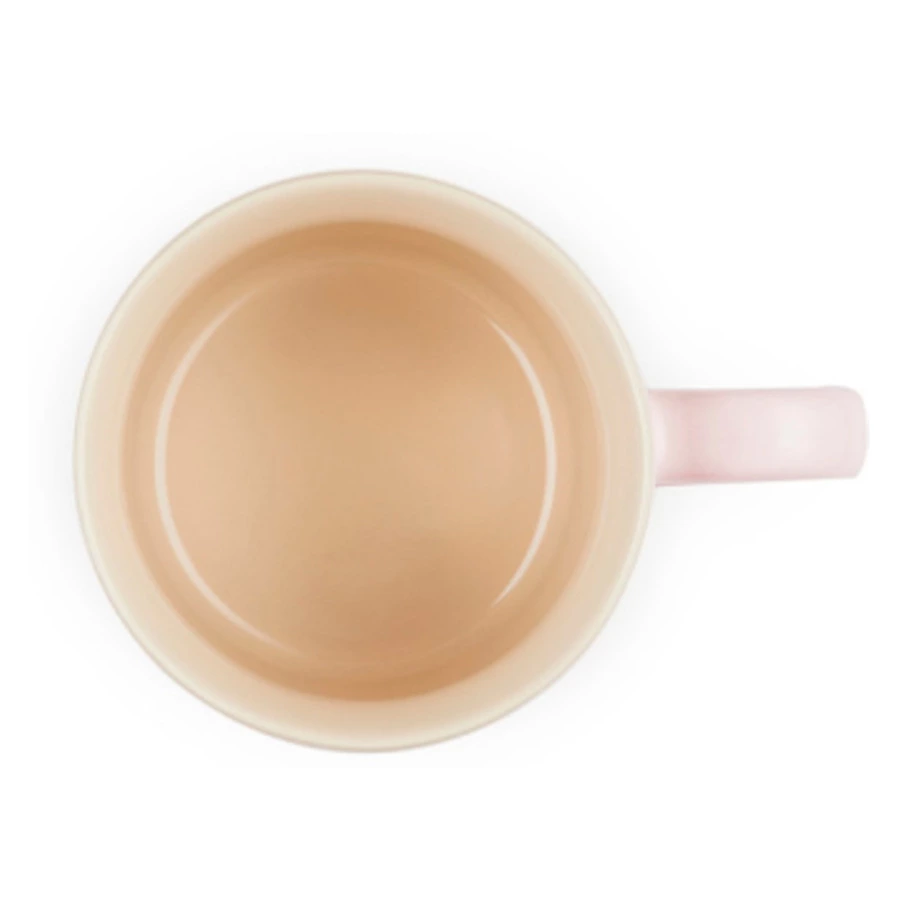 Кружка для капучино Le Creuset Shell Pink 200 мл, керамика, розовая