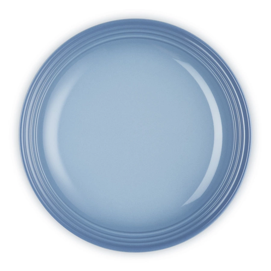 Тарелка суповая Le Creuset Chambray 22 см, каменная керамика