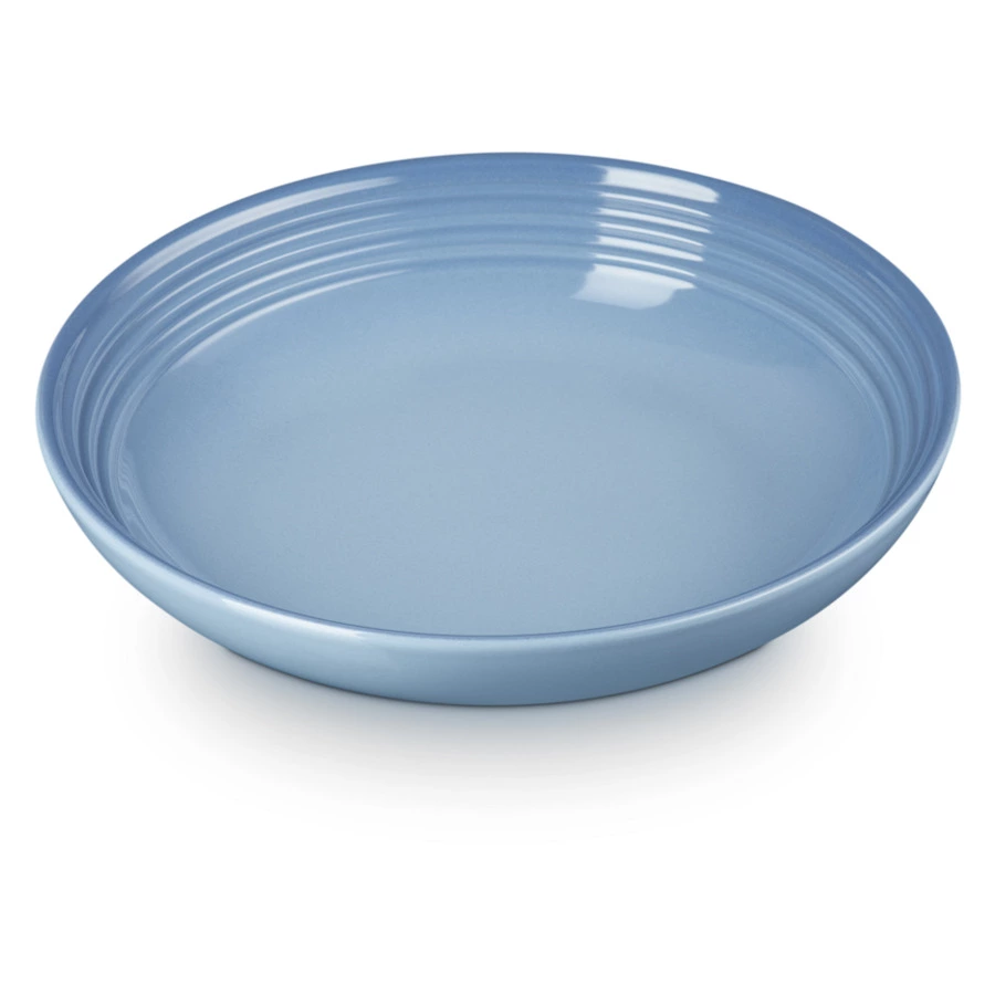 Тарелка суповая Le Creuset Chambray 22 см, каменная керамика