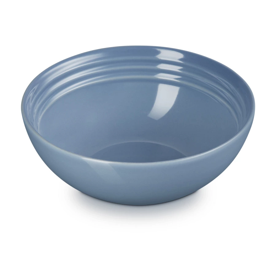 Салатник порционный Le Creuset 650 мл, 16 см, каменная керамика, сероголубой