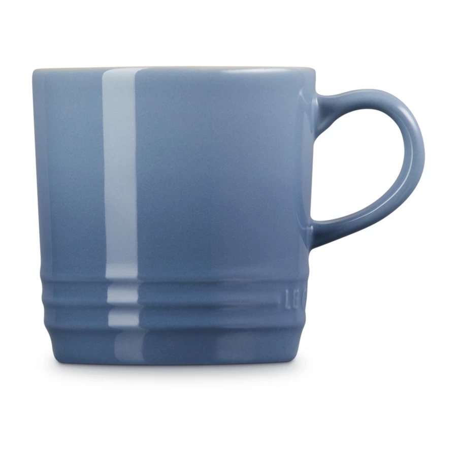 Кружка для капучино Le Creuset Chambray 200 мл, каменная керамика, серо-голубая