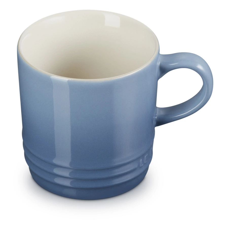 Кружка для капучино Le Creuset Chambray 200 мл, каменная керамика, серо-голубая