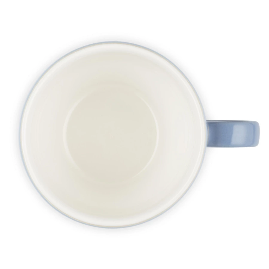 Кружка для капучино Le Creuset Chambray 400 мл, каменная керамика, серо-голубая
