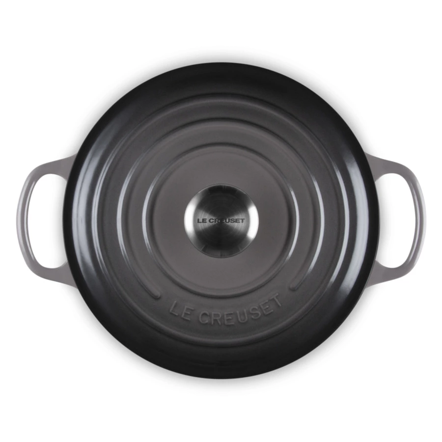 Кастрюля с крышкой Le Creuset Flint 4,2 л, диаметр 24 см