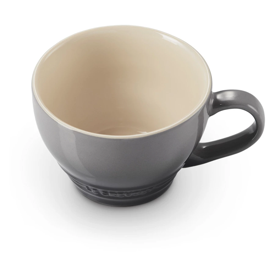 Кружка для капучино Le Creuset Flint 400 мл, каменная керамика, серый омбре