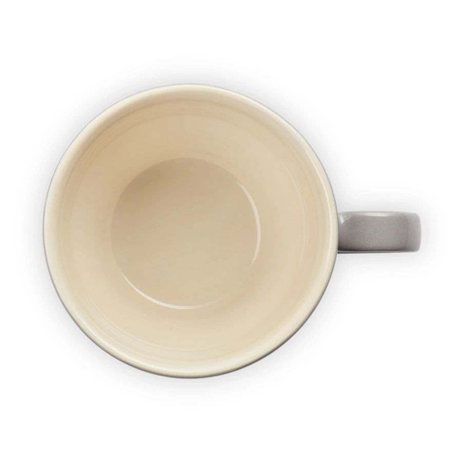 Кружка для капучино Le Creuset Flint 400 мл, каменная керамика, серый омбре