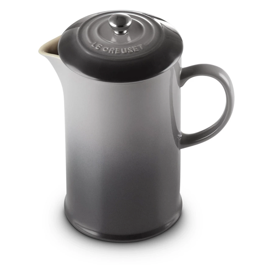 Френч-пресс объем Le Creuset Flint 1 л, каменная керамика