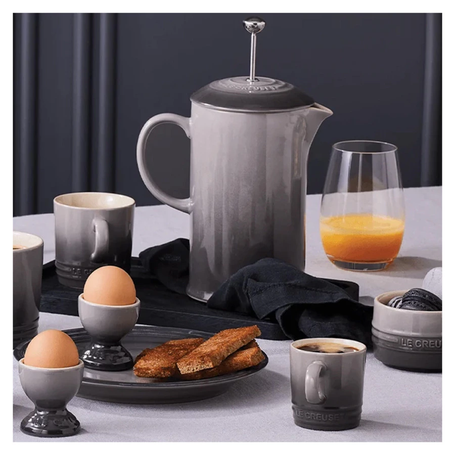 Френч-пресс объем Le Creuset Flint 1 л, каменная керамика