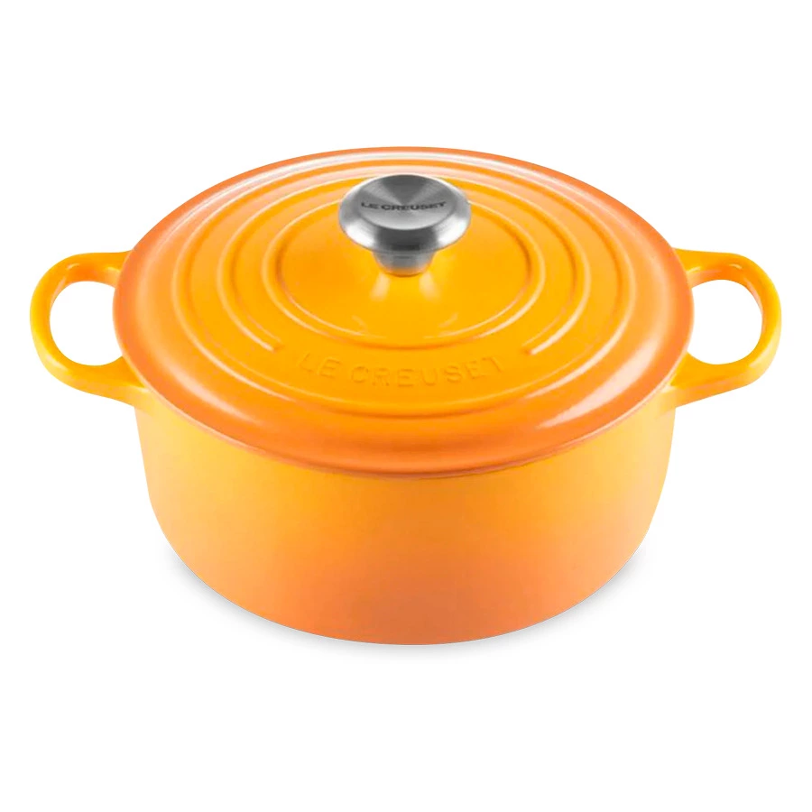 Кастрюля Le Creuset Nectar 4,2 л, 24 см, чугун, оранжевая