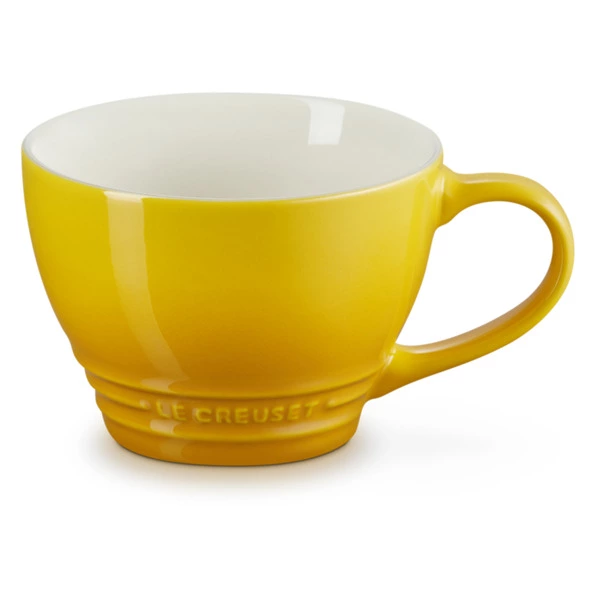 Кружка для капучино Le Creuset Nectar  400 мл, каменная керамика, желтая