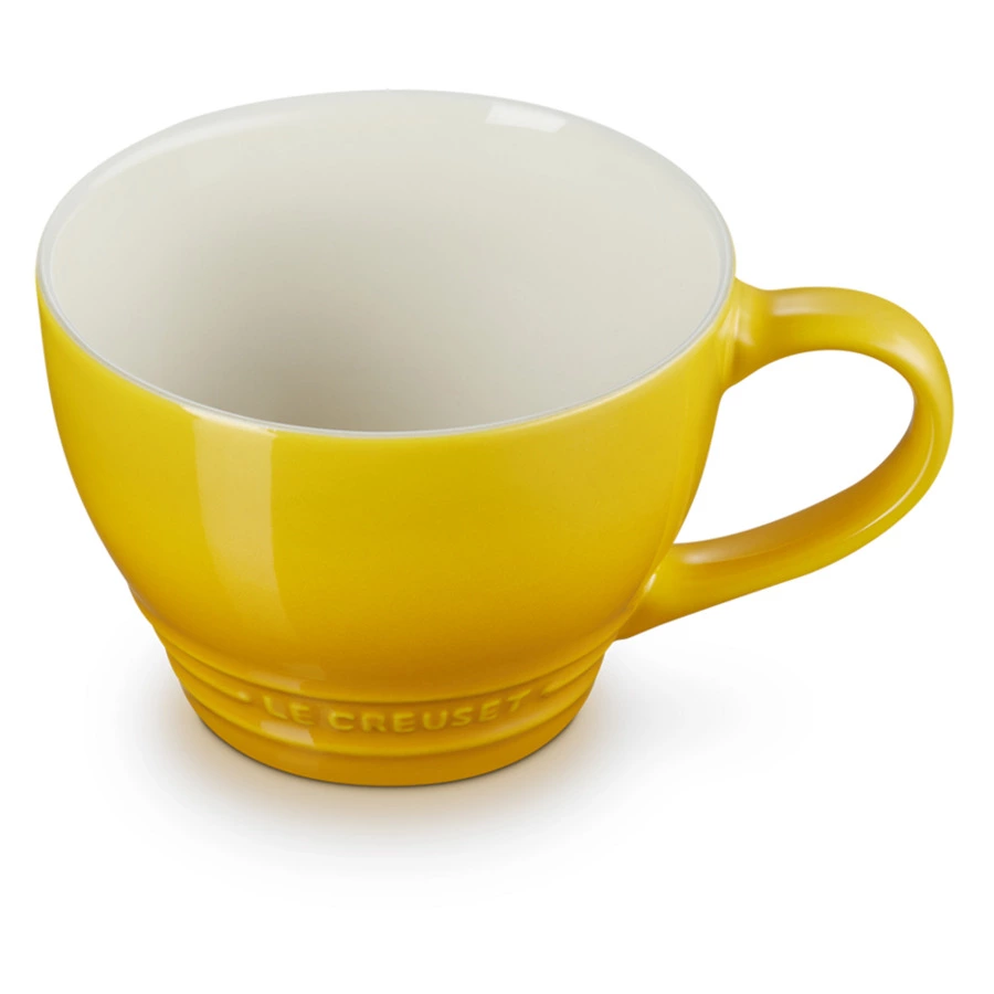 Кружка для капучино Le Creuset Nectar  400 мл, каменная керамика, желтая