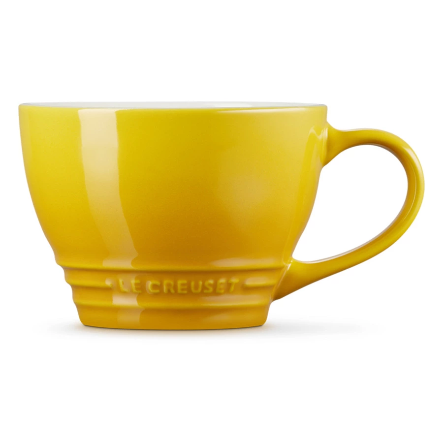 Кружка для капучино Le Creuset Nectar  400 мл, каменная керамика, желтая