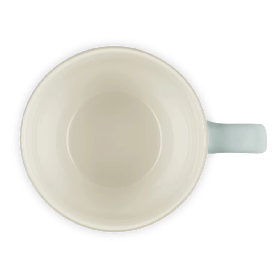 Кружка для капучино Le Creuset Sea Salt 400 мл, каменная керамика, серая