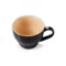 Кружка для капучино Le Creuset Black Onyx 400 мл, керамика, черная
