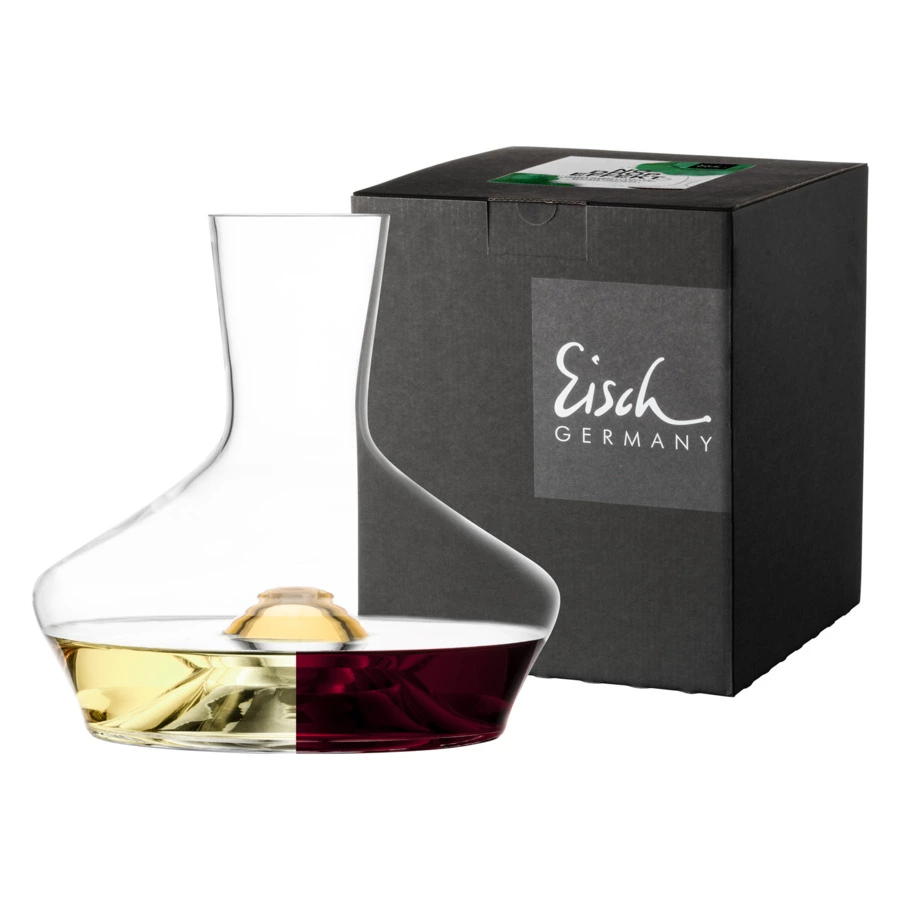Декантер для вина Eisch Decanters No Drop 1,5 л, золотой декор, стекло, п/к