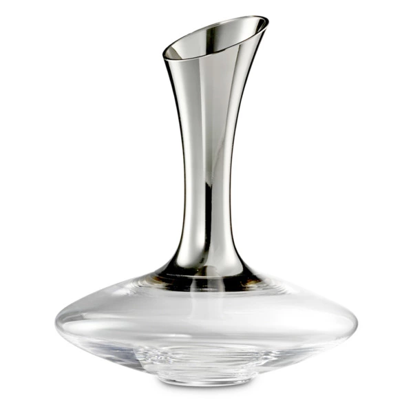 Декантер для вина Eisch Decanters No Drop Effect 750 мл, платиновый декор, стекло, п/к