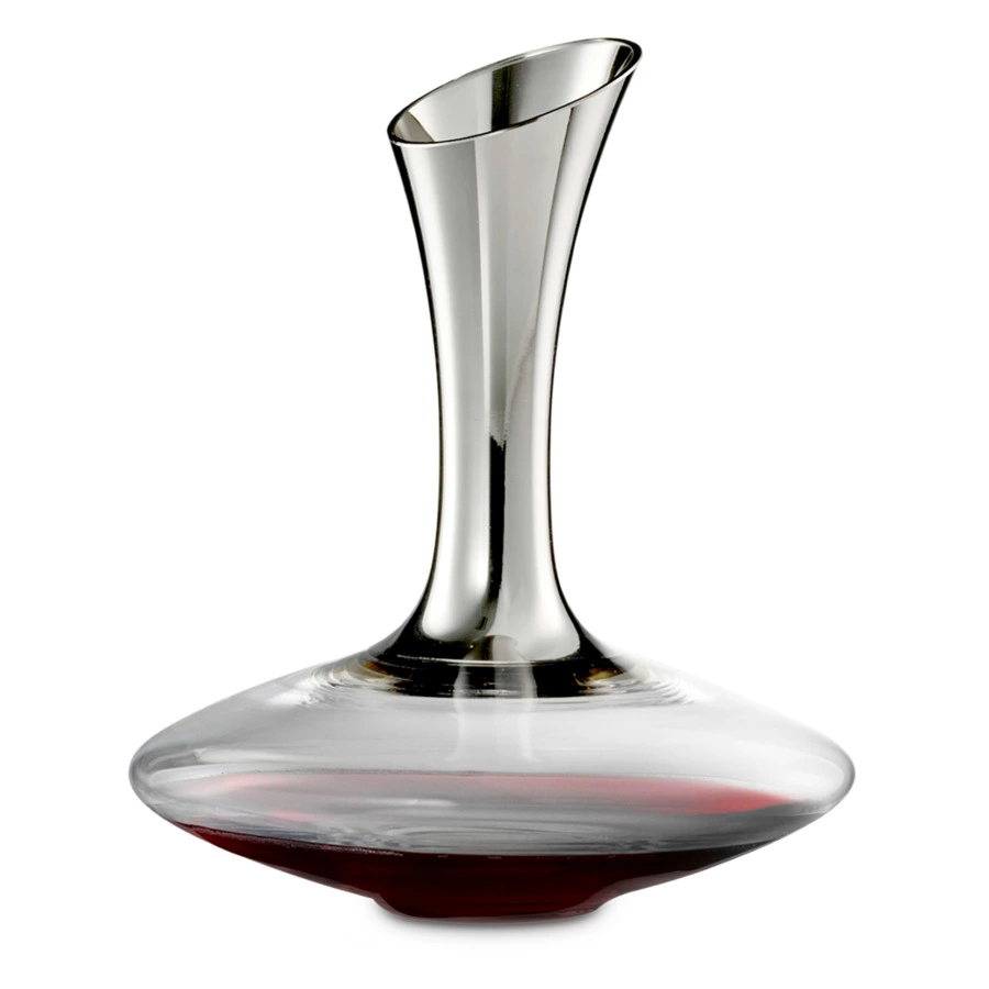 Декантер для вина Eisch Decanters No Drop Effect 750 мл, платиновый декор, стекло, п/к