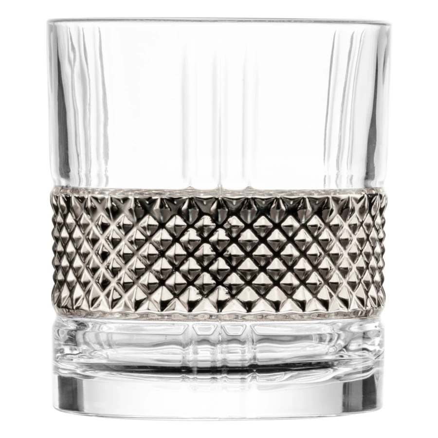 Набор стаканов для виски Eisch Glen 330 мл, 2 шт, стекло, платиновый декор, п/к