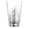 Ваза для цветов Eisch NET 21 см, серебряный декор, стекло, ручная работа, п/к