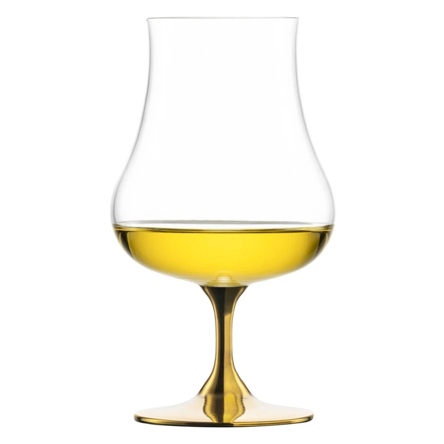 Набор бокалов для крепких напитков с арома крышкой Eisch Gentleman 220 мл, 2 шт, золотой декор, ручн