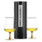 Набор бокалов для крепких напитков с арома крышкой Eisch Gentleman 220 мл, 2 шт, золотой декор, ручн