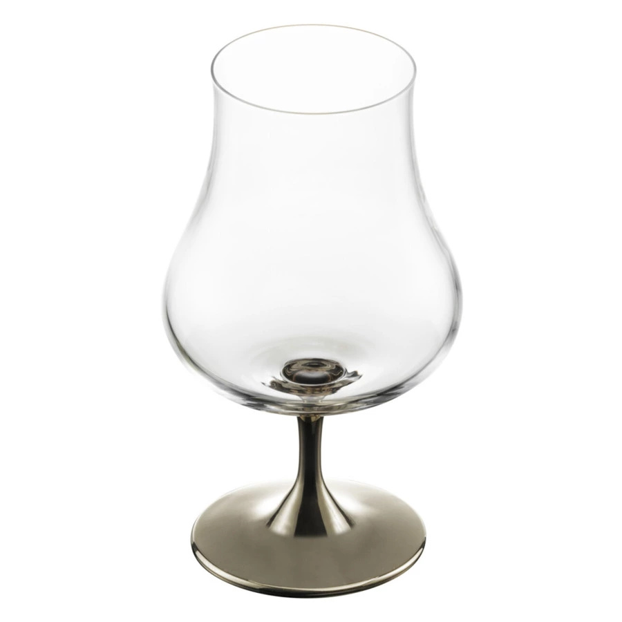 Набор бокалов для крепких напитков с арома крышкой Eisch Gentleman 220 мл, 2 шт, платиновый декор, р