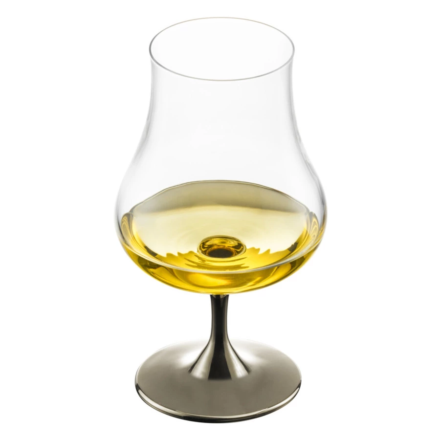 Набор бокалов для крепких напитков с арома крышкой Eisch Gentleman 220 мл, 2 шт, платиновый декор, р