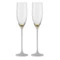 Набор бокалов для шампанского Eisch Champagner Exclusive 210 мл, 2 шт, бело-золотой декор, стекло, р