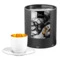 Чашка кофейная с блюдцем Eisch ESPRESSO Cosmo 100 мл, бело-золотой декор, стекло, п/к