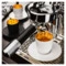 Чашка кофейная с блюдцем Eisch ESPRESSO Cosmo 100 мл, бело-золотой декор, стекло, п/к