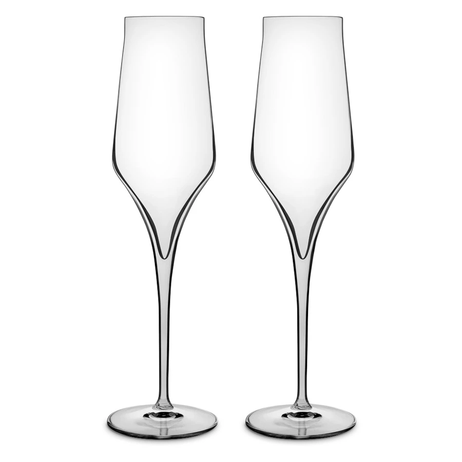 Набор фужеров для шампанского Luigi Bormioli Supremo CHAMPAGNE 240 мл, 2 шт, стекло