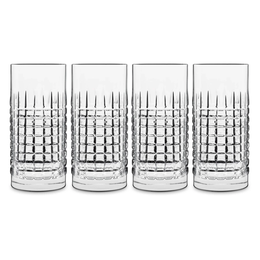 Набор стаканов для воды Luigi Bormioli Mixology CHARME HI-BALL 480 мл, 4 шт, стекло