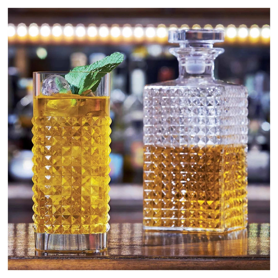 Набор стаканов для воды Luigi Bormioli Mixology ELIXIR HI-BALL 480 мл, 4 шт, стекло