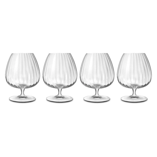 Набор бокалов для коньяка Luigi Bormioli Optica SNIFTER 465 мл, 4 шт, стекло