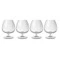 Набор бокалов для коньяка Luigi Bormioli Optica SNIFTER 465 мл, 4 шт, стекло