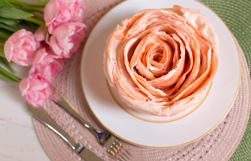 Торт «Роза»